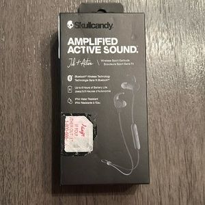 SKULLCANDY JIB + ACTIVE WIRELESS SPORT EARBUDS